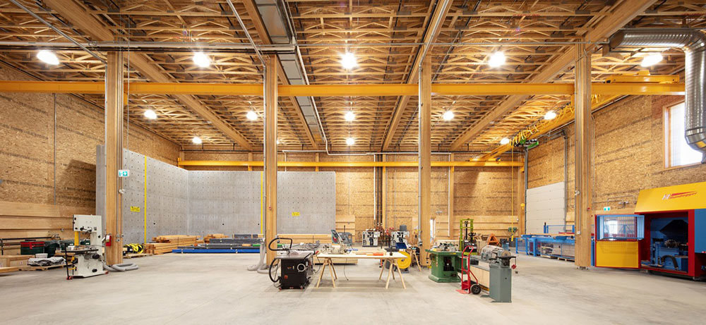 дървени индустриални сгради